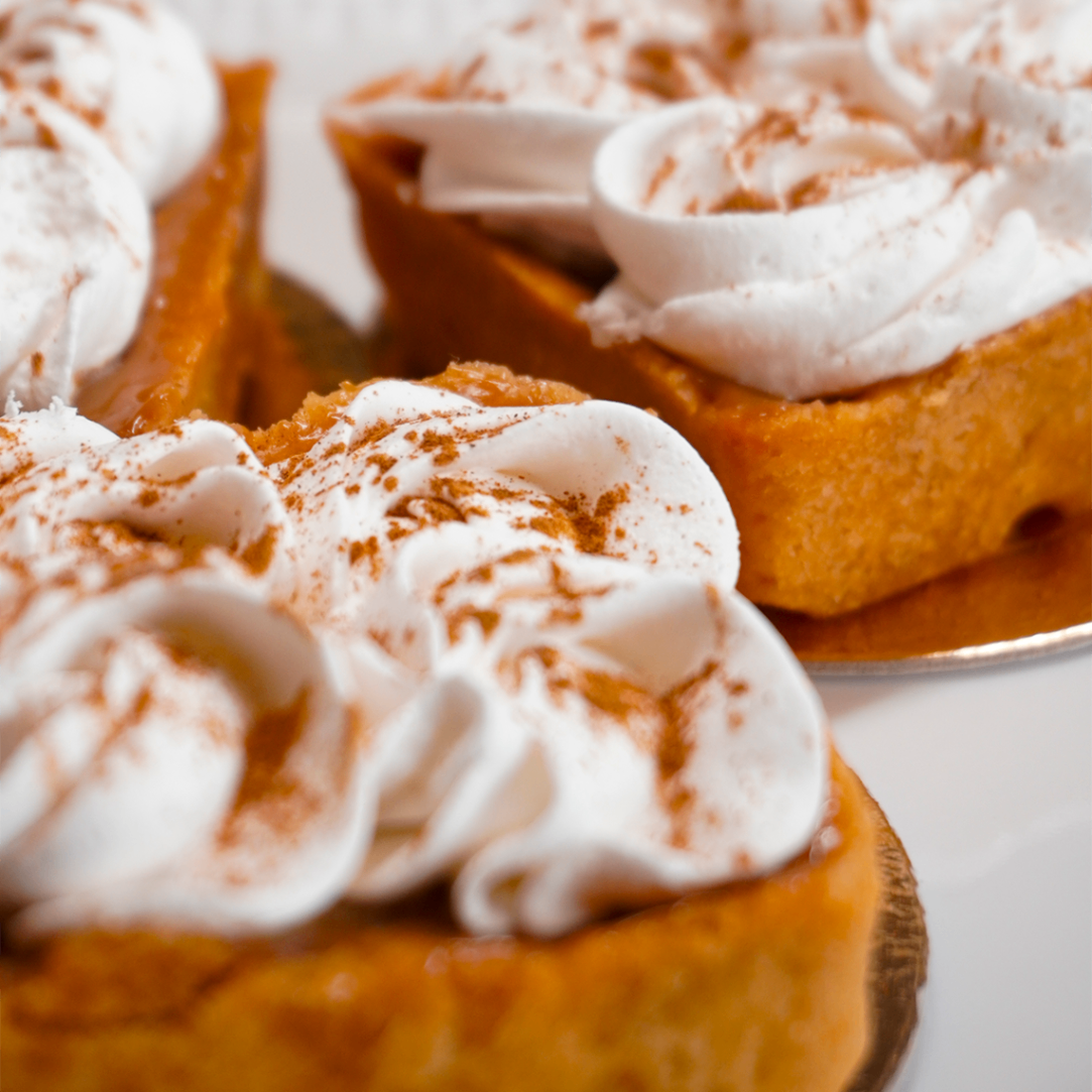 Tortinhas com chantilly