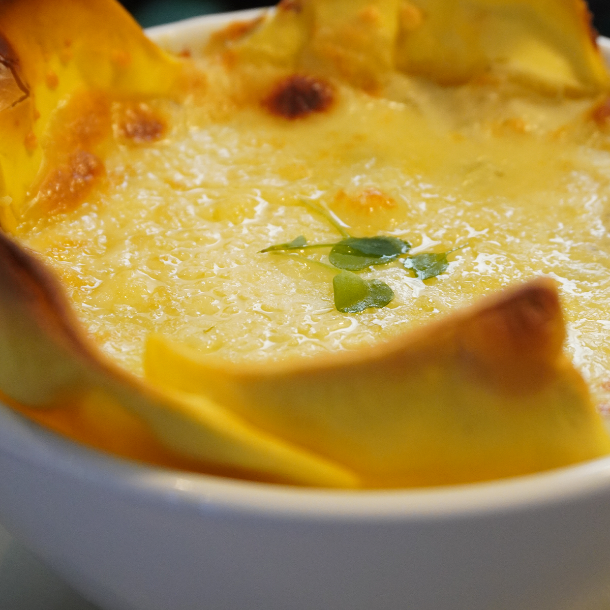 Massa gratinada